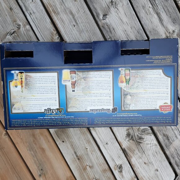 RARE The Belgian Beer Experience Gift Set BNIP with Bottles STELLA ARTOIS LEFFE - Picture 4 of 12